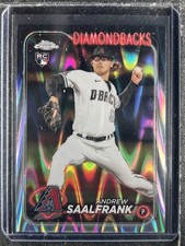 Saalfrank, Andrew - 2024 Topps Chrome - Ray Wave Refractor
