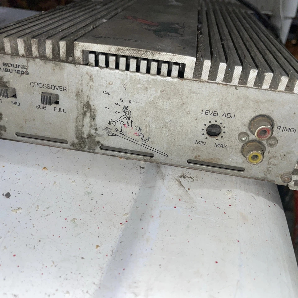 Amplificador Coche 2 Canales La Sound Malibu 120S DE COLECCIÓN DEBES VERLO Foto 4 de 4