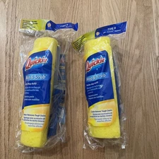 (2) Quickie Mop & Scrub Roller Mop Refill Type R  Fits Mop #0572 New Sealed Pack