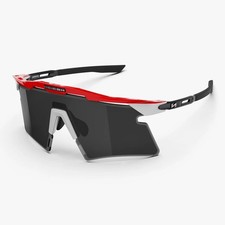 SCICON AEROSHADE 2.0 TITANIUM UAE TEAM EDITION CYCLING SUNGLASSES SMOKE BLACK UV