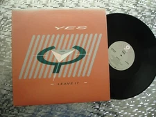 Yes ‎~ 9012Live - Leave It ~ Vintage Maxi Single EP/LP   ATCO Records 0-96964