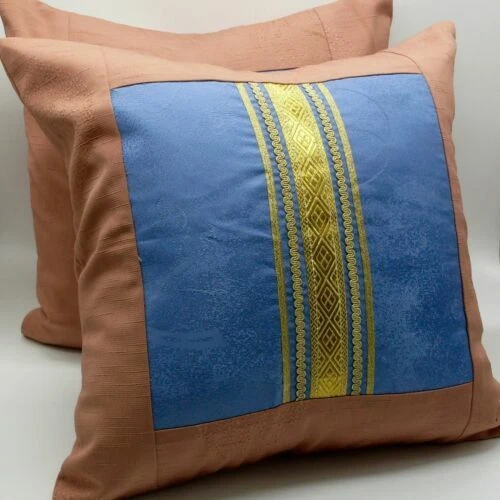 Almohadas de Decoración para el Hogar Patchwork tafetán