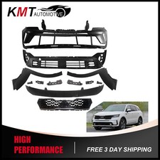 New Complete Front Bumper Cover Grille Set For 2021 2022 2023 Kia Sorento Models