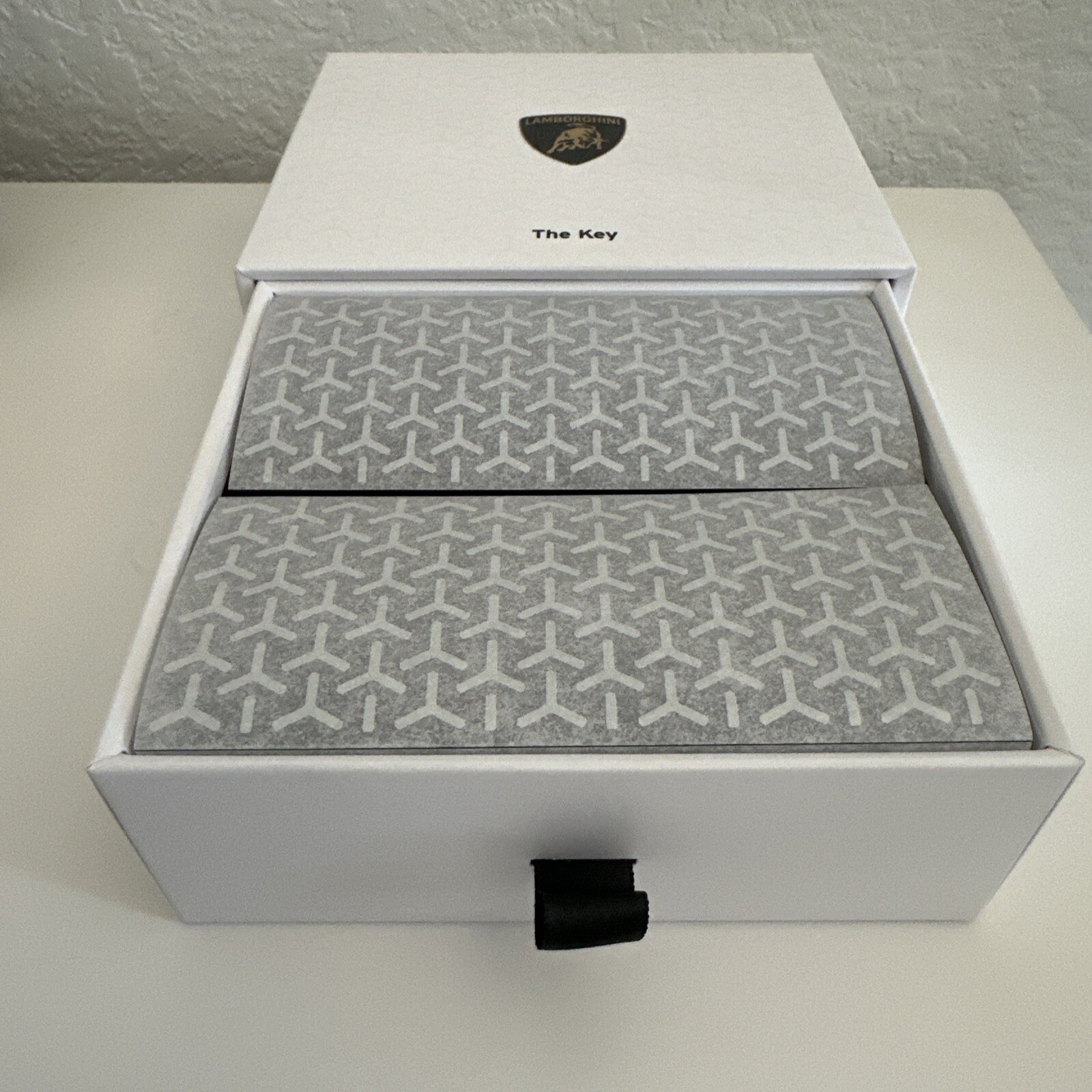 NEW OEM Lamborghini " The Key " Key Presentation Box New Fob Style