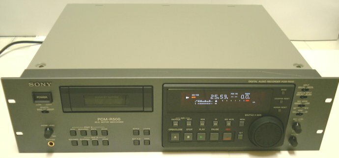 SONY PCM-R500 Digital Audio Tape DAT Player Recorder Deck 4-Motor