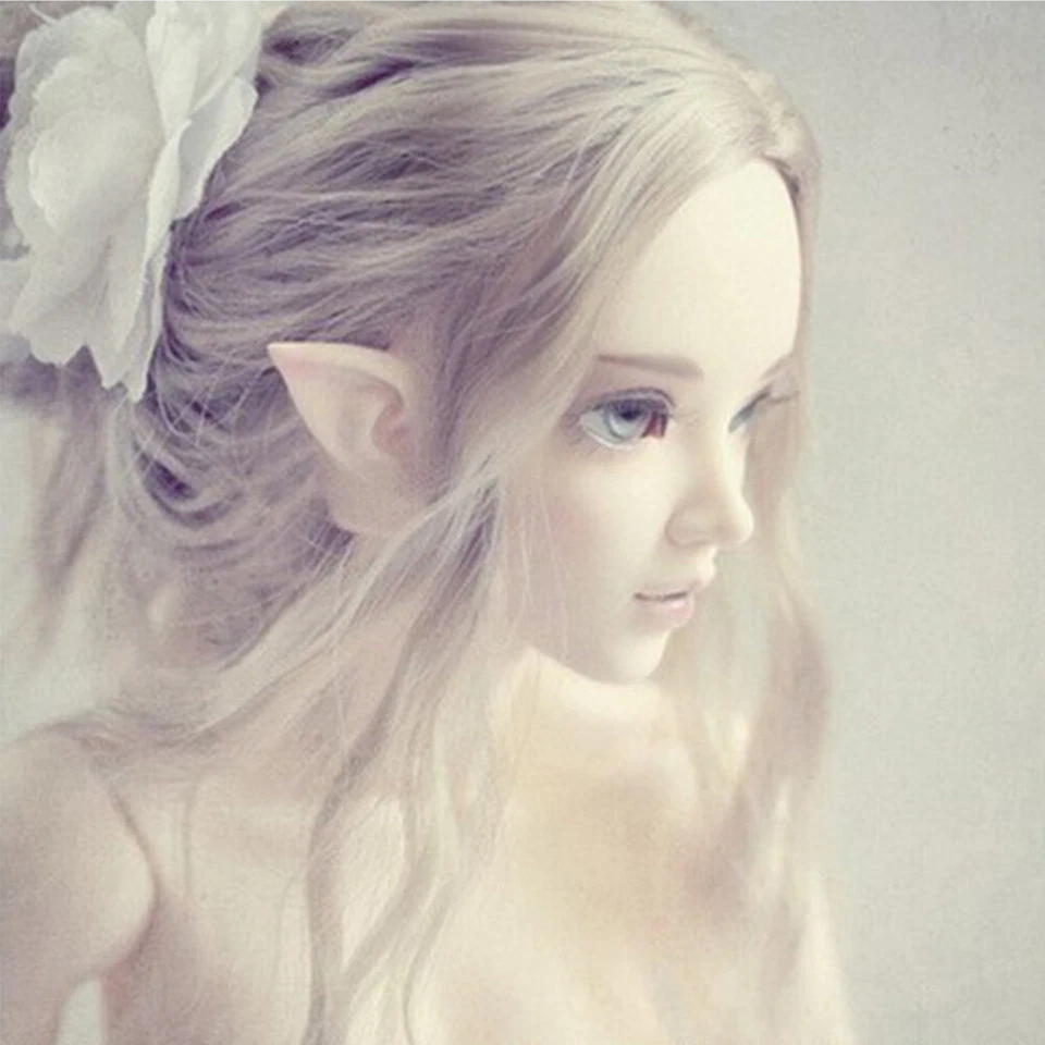 Emulsion Latex Elf Ears Cosplay Ears Fairy Pixie Costume For Manga Anime Party - Image 4 of 4