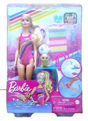 New Barbie Dreamhouse Adventures Swim 'n Dive Doll,