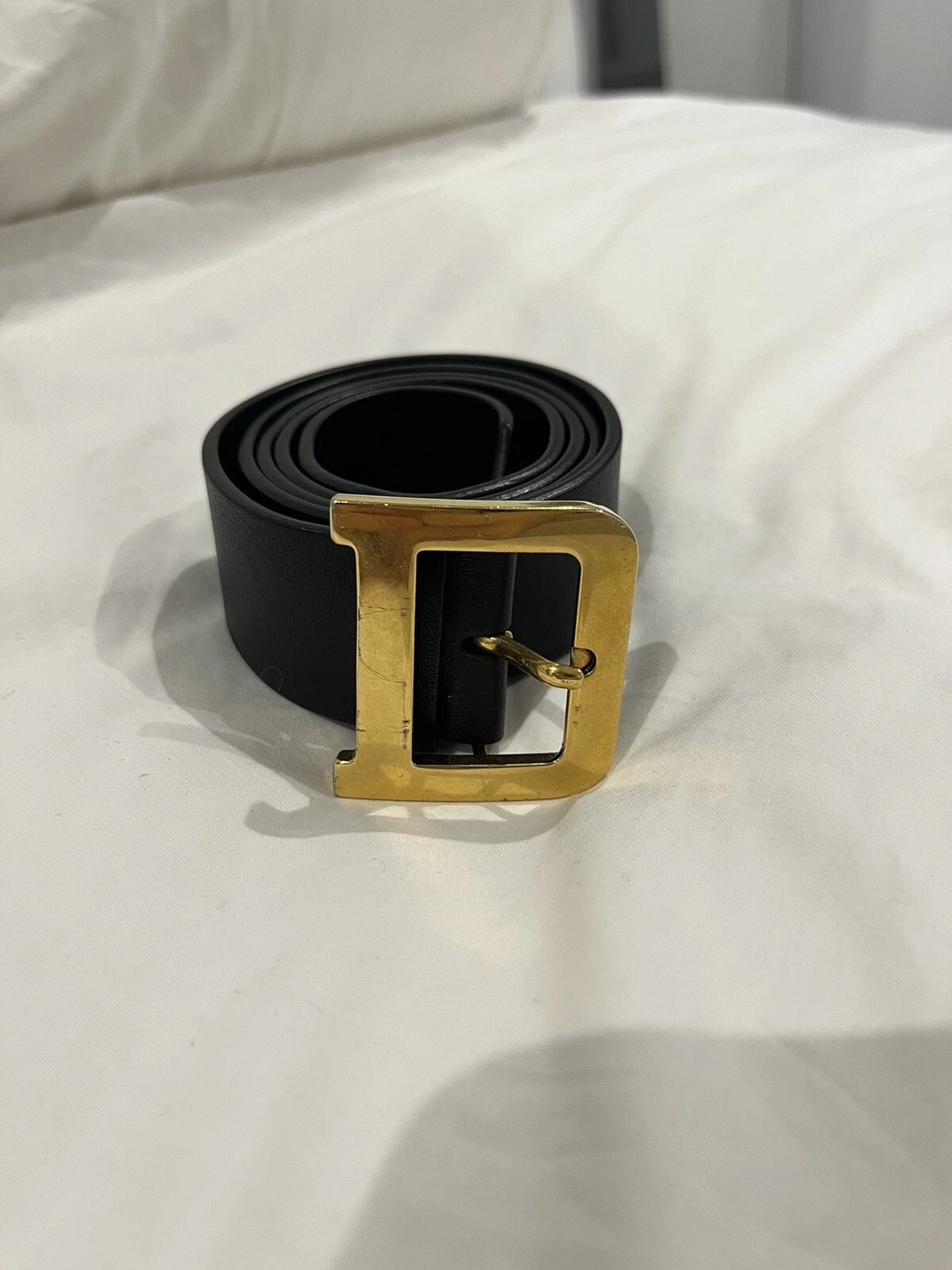 Ceinture Christian Dior Diorkake en noir, taille 75