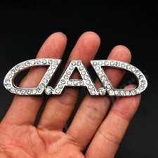 3d Metal Diamond Dad Garson Vip Luxury Jdm Jp Car Emblem Badge Decal Sticker