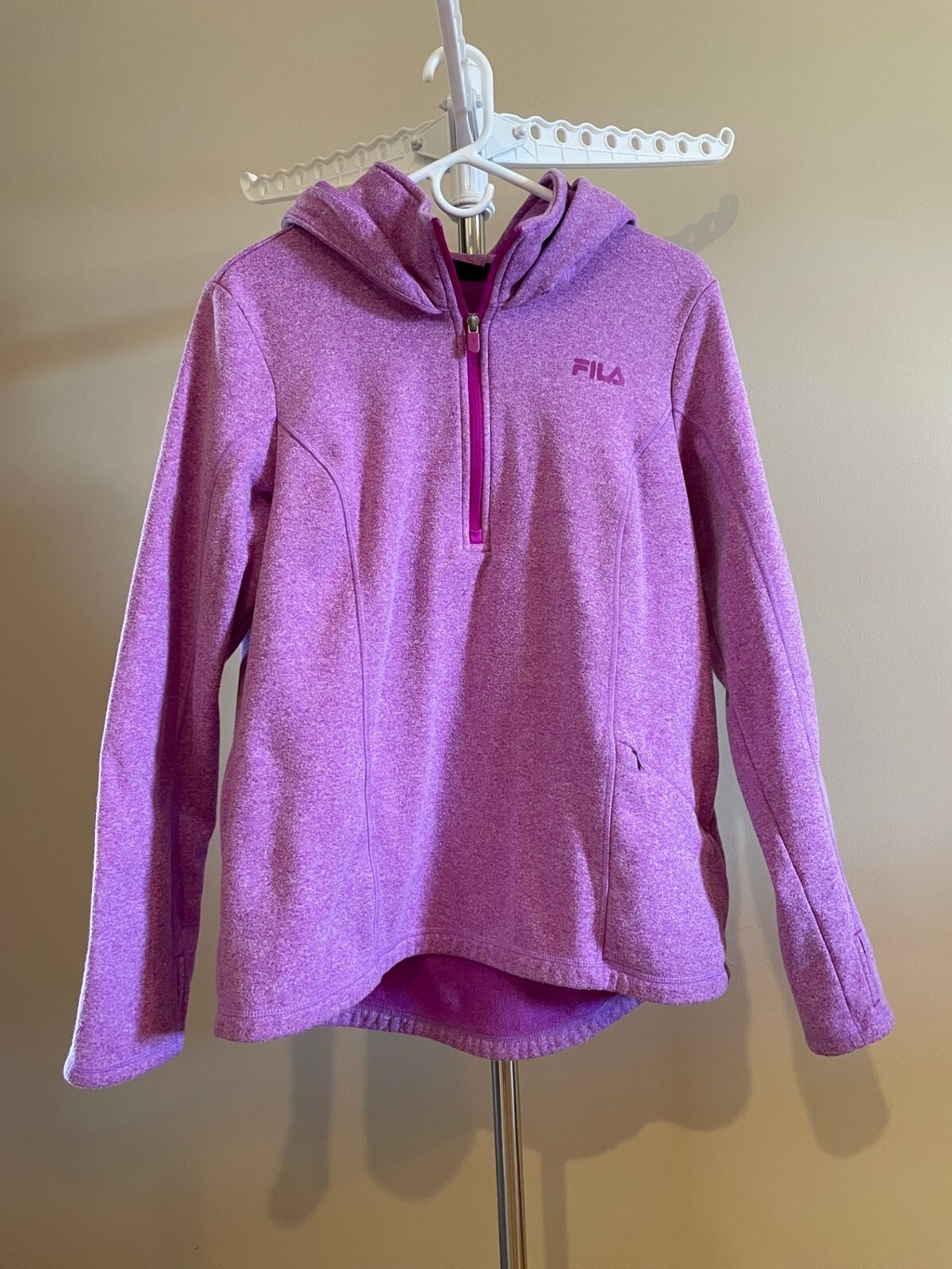 Felpa donna Fila Sport con cappuccio taglia L usata