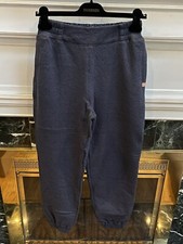 198 Lunya Restore Double Faced Pants In Deep Blue Heather Women s M Medium New