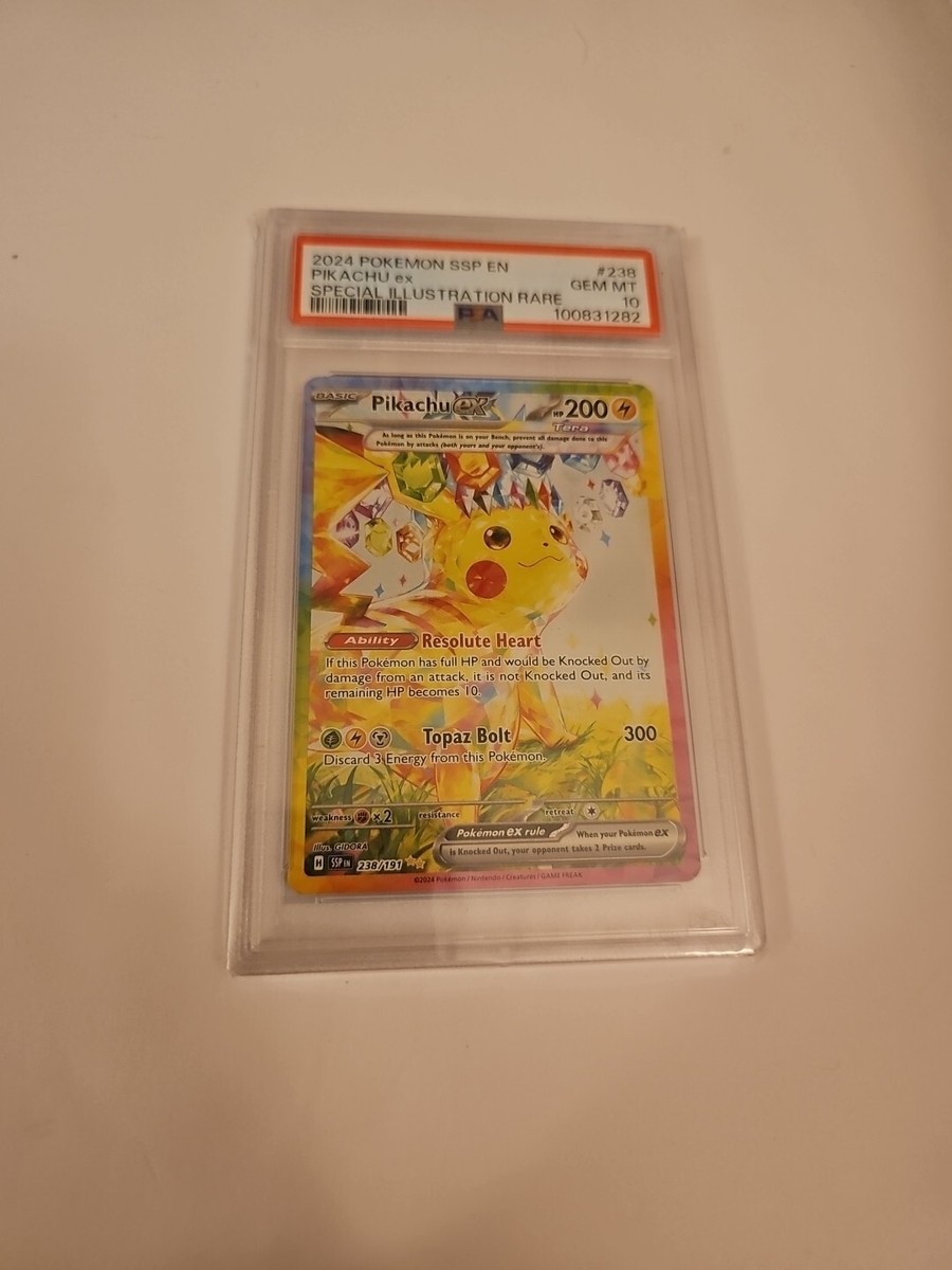 PSA 10 2024 POKEMON SSP SURGING SPARKS SPECIAL ILLUSTRATION PSA 10 2024 POKEMON SSP SURGING SPARKS SPECIAL ILLUSTRATION