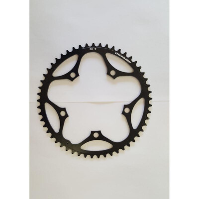Plateau Stronglight Type 130 Extérieur 50 Dents 9/10v Noir - Neuf