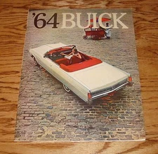 Original 1964 Buick Full Line Sales Brochure 64 LeSabre Riviera Wildcat Electra