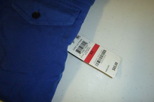 INC International Concepts mens regular fit sateen casual dress shirt -XS -blue - Picture 8 of 9