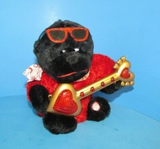 Vtg Dan Dee Rare "Wild Thing" Singing Dance Gorilla Valentine's Plush 8" L K