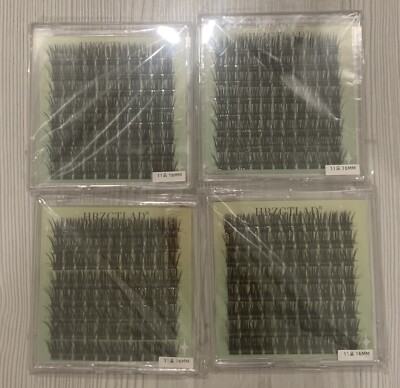 Natürliche weiche schwarze Wimperncluster, langlebig, zum Selbermachen Hautpflege Schönheit WIMPERN Bulk