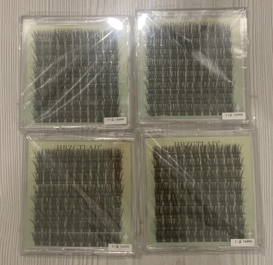 Natural Soft Black Eyelashes Cluster, Bulk Buy Long Lasting, DIY Beauty - Image 3 of 4