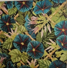 ELIZABETH BRADLEY Needlepoint Kit "MORNING GLORY TRELLIS" UK  **BRAND NEW*