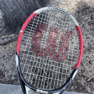 *WORN* Wilson BLX Six.One Comp  Grip 4 1/2 - Tennis racquet