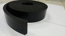 NEOPRENE RUBBER ROLL 1/2 THK X 3" WIDE x 25 FT LONG  FREE SHIPPING