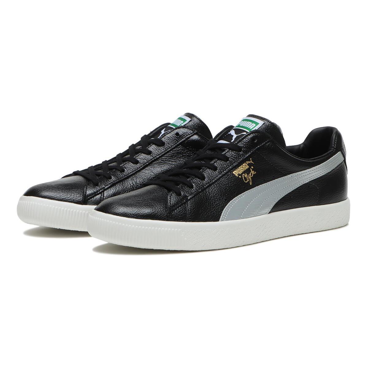 Puma Clyde MIJ Puma Black Puma Silver 398541-01 Men's Size Puma Clyde MIJ Puma Black Puma Silver 398541-01 Men's Size
