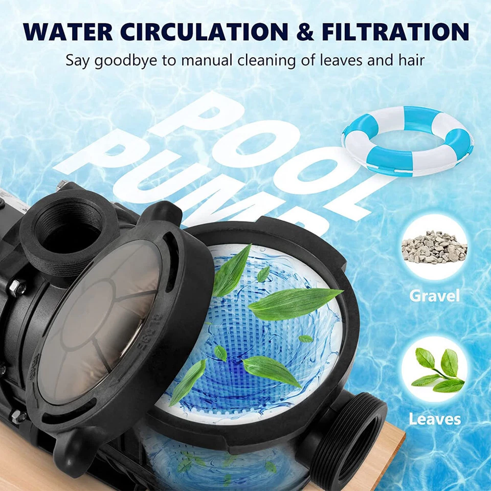 3.0 HP For Hayward High Performance Pool Pump In/Above Ground 3 Years Warranty - Image 3 of 4