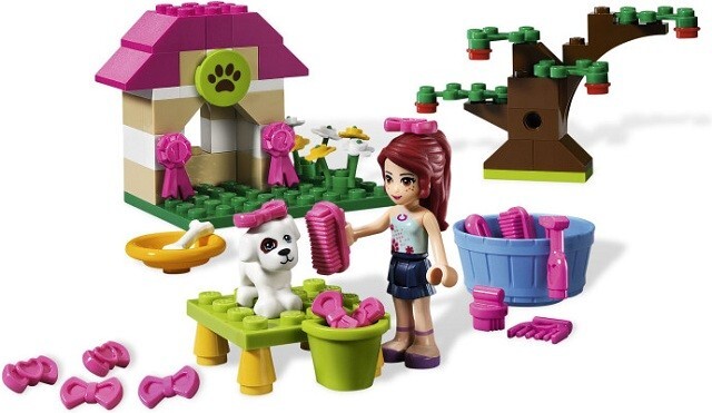Lego 3934 Friends MIA'S PUPPY HOUSE Complete Never Built w