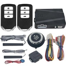 Keyless Entry Remote Control Push Button Starter Car One-button Start Stop Kit