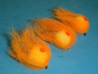 FLY FISHING FLIES - Oregon Cheese STEELHEAD NUKE EGG Flies size #8** (6 pcs.)