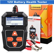 Digital 12V Battery Load Tester Bad Cell Detection Charging Cranking System Test