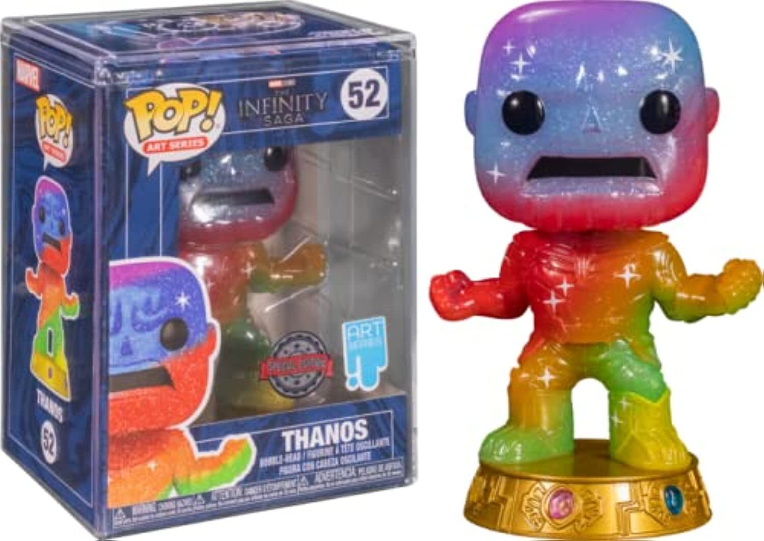 Funko Pop Marvel Thanos Infinity Saga Artist Series #52 - Excl (Importación Usa)