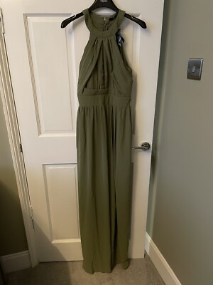 olive green bridesmaid dress | eBay
