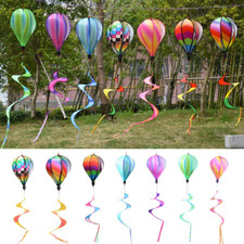 Nuevo Globo de Aire Caliente Giratorio de Viento Molinete Colgante Hogar Jardín Patio Decoración Exterior