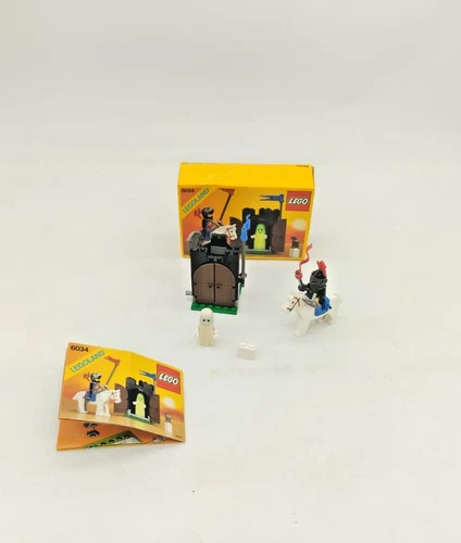LEGO 6034 Black Monarch's Ghost BOX ORIGINAL BOX Castle Knights Black Knights 6086 6085