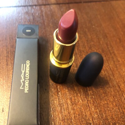 MAC Cosmetics Pedro Lourenco Collection LE Roxo Amplified Creme Lipstick BNIB