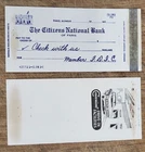 Matchcover Illinois Paris Citizens National Bank