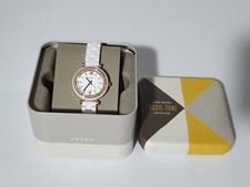Fossil Carlie Mini Damen Armbanduhr Ceramic Weiß_0.4_5 (CE1104)