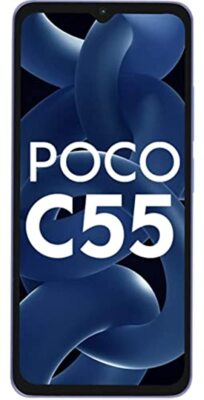 POCO C55 (Cool Blue, 128 GB) (6 GB RAM)