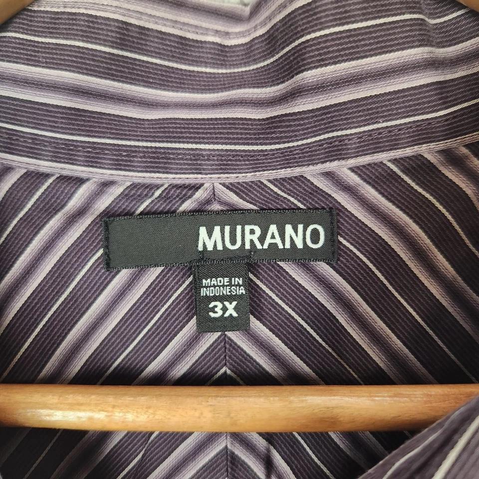 Camisa de Murano para hombre 3X manga larga abotonada Foto 3 de 4