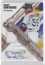 2022 Panini Diamond Kings DK Material Signatures Roansy Contreras Auto 0zb0