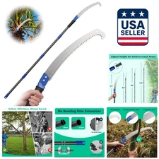 Lightweight 6.5FT Pole Saw for Safe Tree Pruning - Perfect for Yards & Gardens