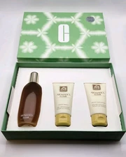 Clinique Aromatics Elixir 3pc Gift Set 3.4oz Perfume Body Wash & Smoother 2.5 oz