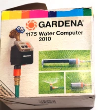Gardena Water Computer Irrigation Computer 2010 # 1175 NEW/ OPEN BOX