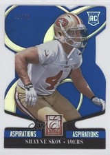 2014 Panini Elite Rookie Aspirations Die-Cut 46/56 Shayne Skov #184 2r5