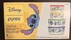 Disney Pyrex Stitch Glass Food Decorated Storage Bowl & Lid Set 8 Pieces