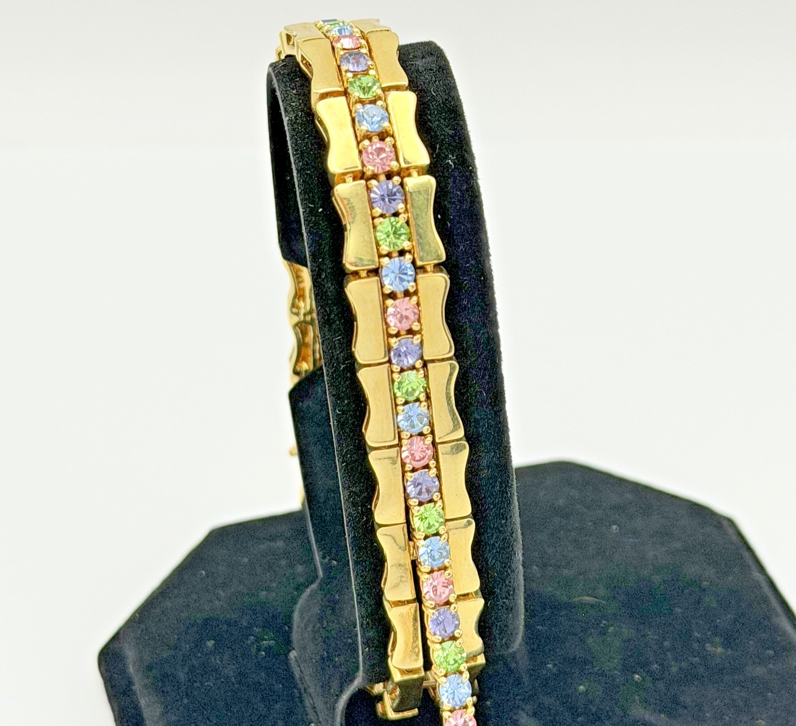 Joan Rivers Interlocking Interchangeable Swarovsk… - image 2