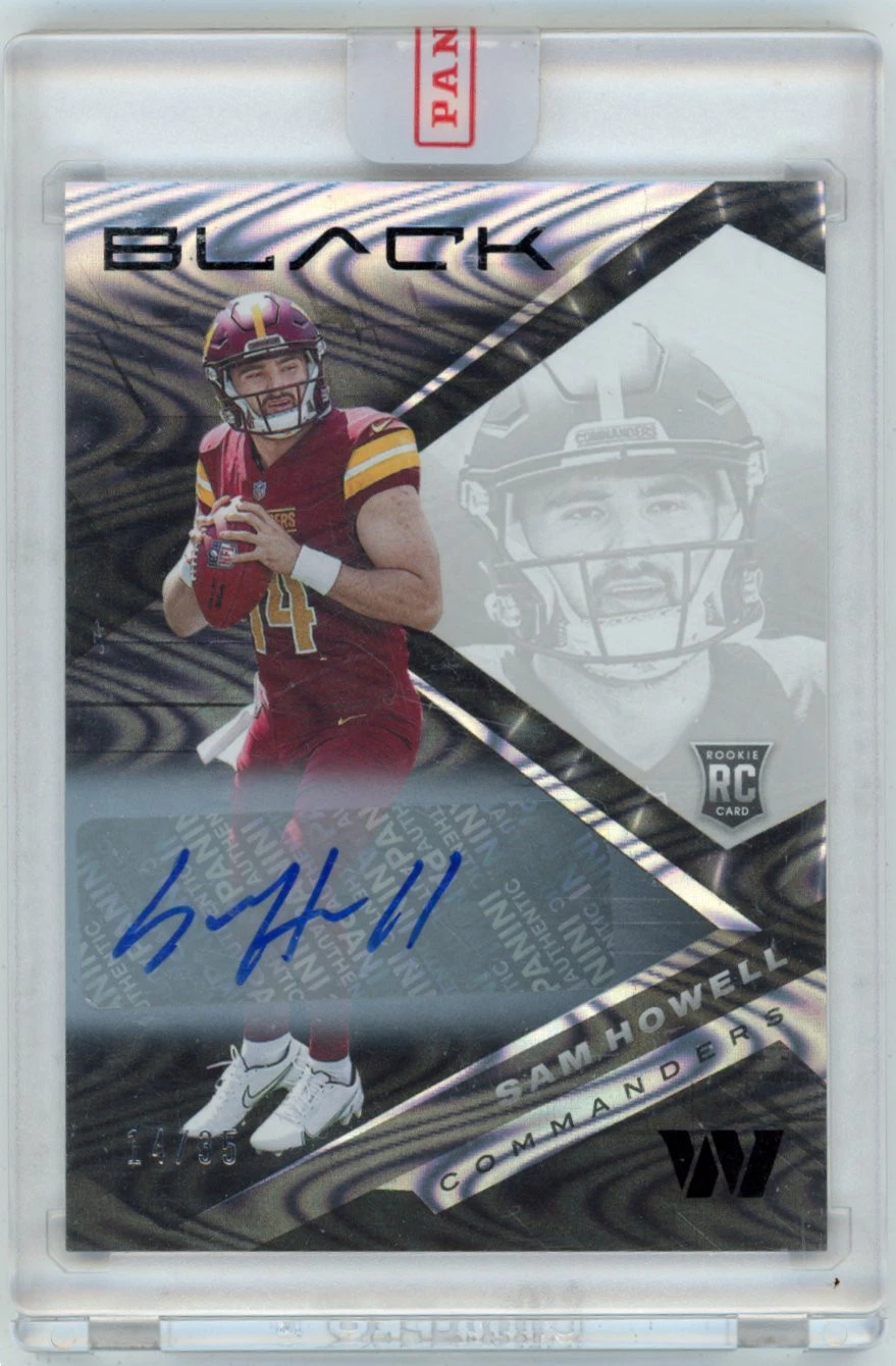 Sam Howell trading card