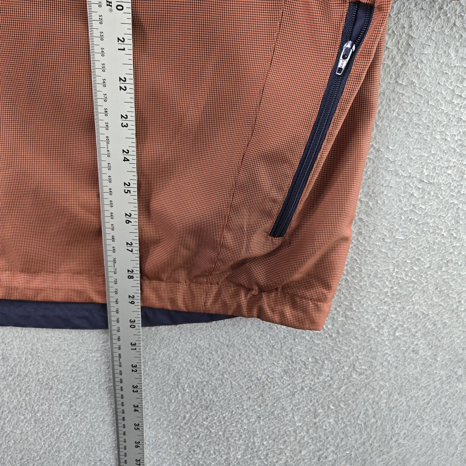 Zero Restriction Men Jacket L Navy Windbreaker Go… - image 5