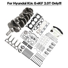 G4kf 2.0t Engine Rebuild Kit Crankshaft Con Rods Timing Fit Hyundai Sonata 11-16